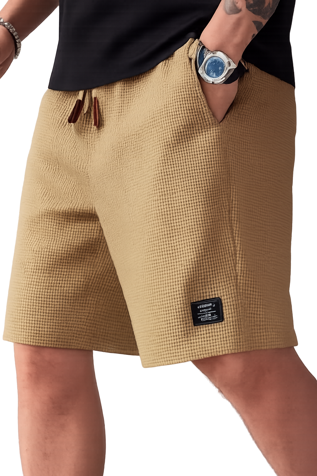 BERMUDA CAPRI WAFFLE