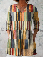 Avery | Blusa larga con un estampado llamativo