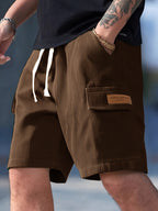 Tenzo | Shorts cargo de pana casual