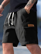 Tenzo | Shorts cargo de pana casual