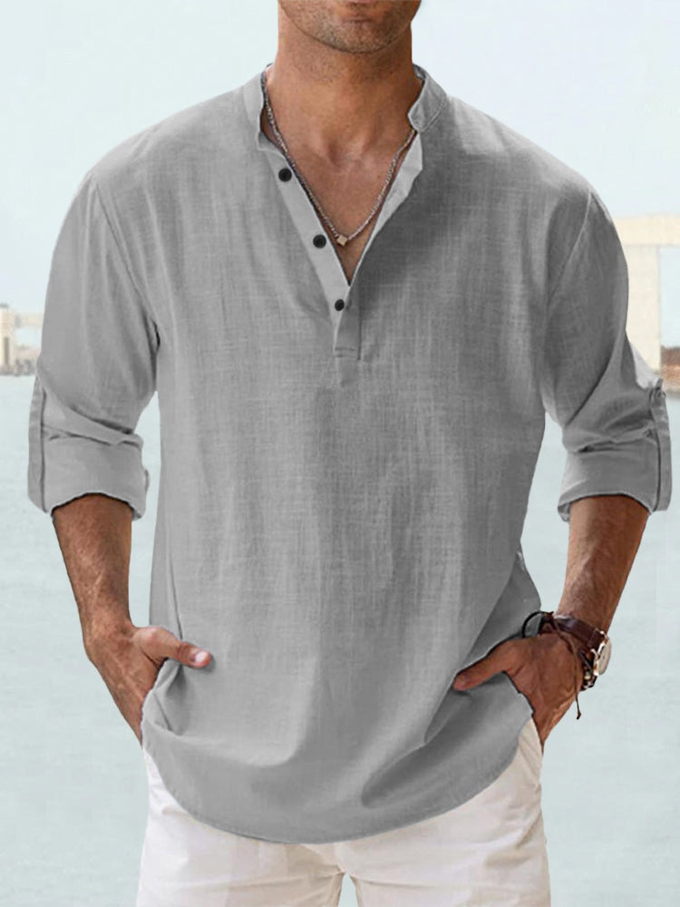 Hayao | Camisa transpirable de Lino.