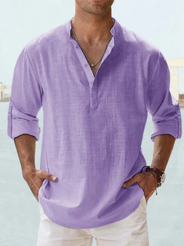 Hayao | Camisa transpirable de Lino.
