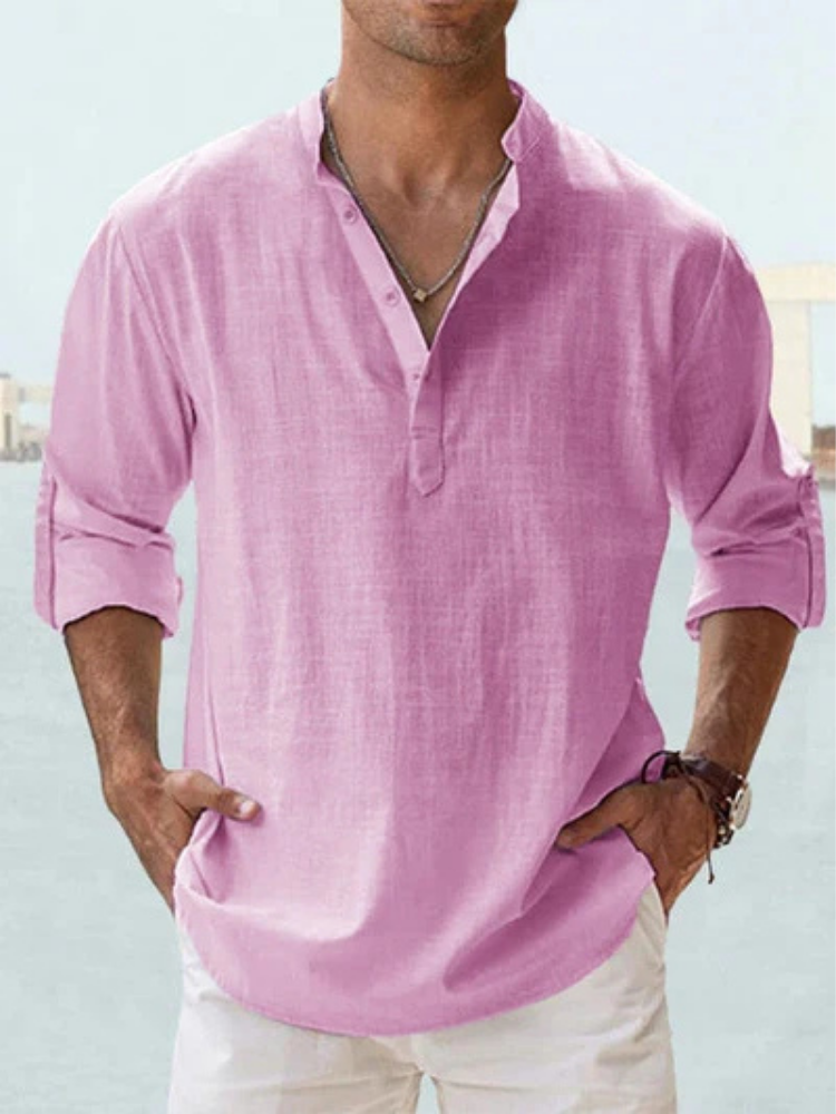 Hayao | Camisa transpirable de Lino.