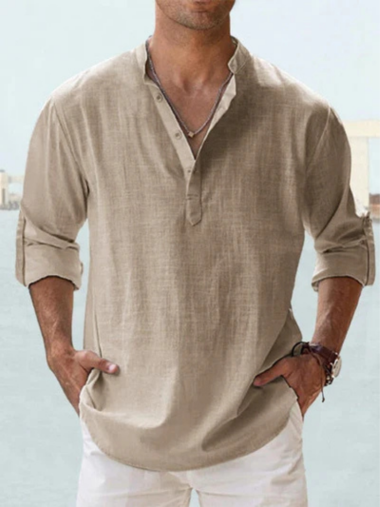 Hayao | Camisa transpirable de Lino.