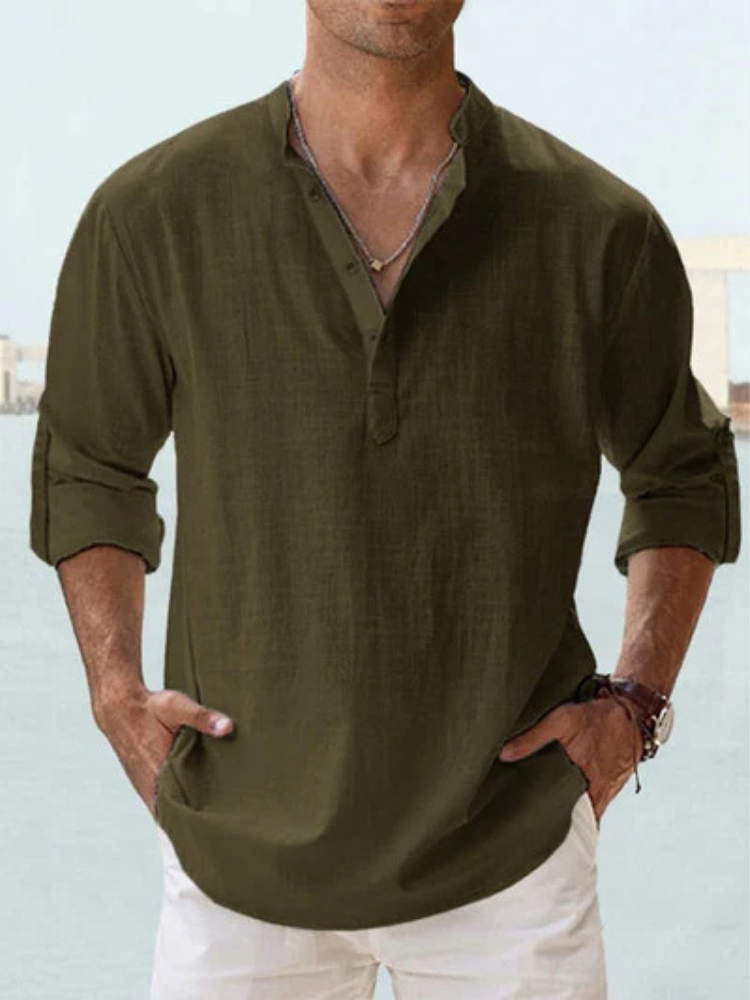 Hayao | Camisa transpirable de Lino.