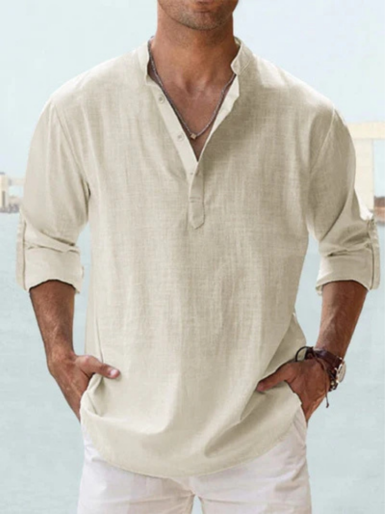 Hayao | Camisa transpirable de Lino.