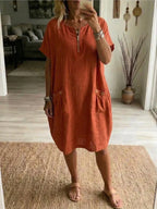 Hinoka | Vestido maxi con cremallera frontal