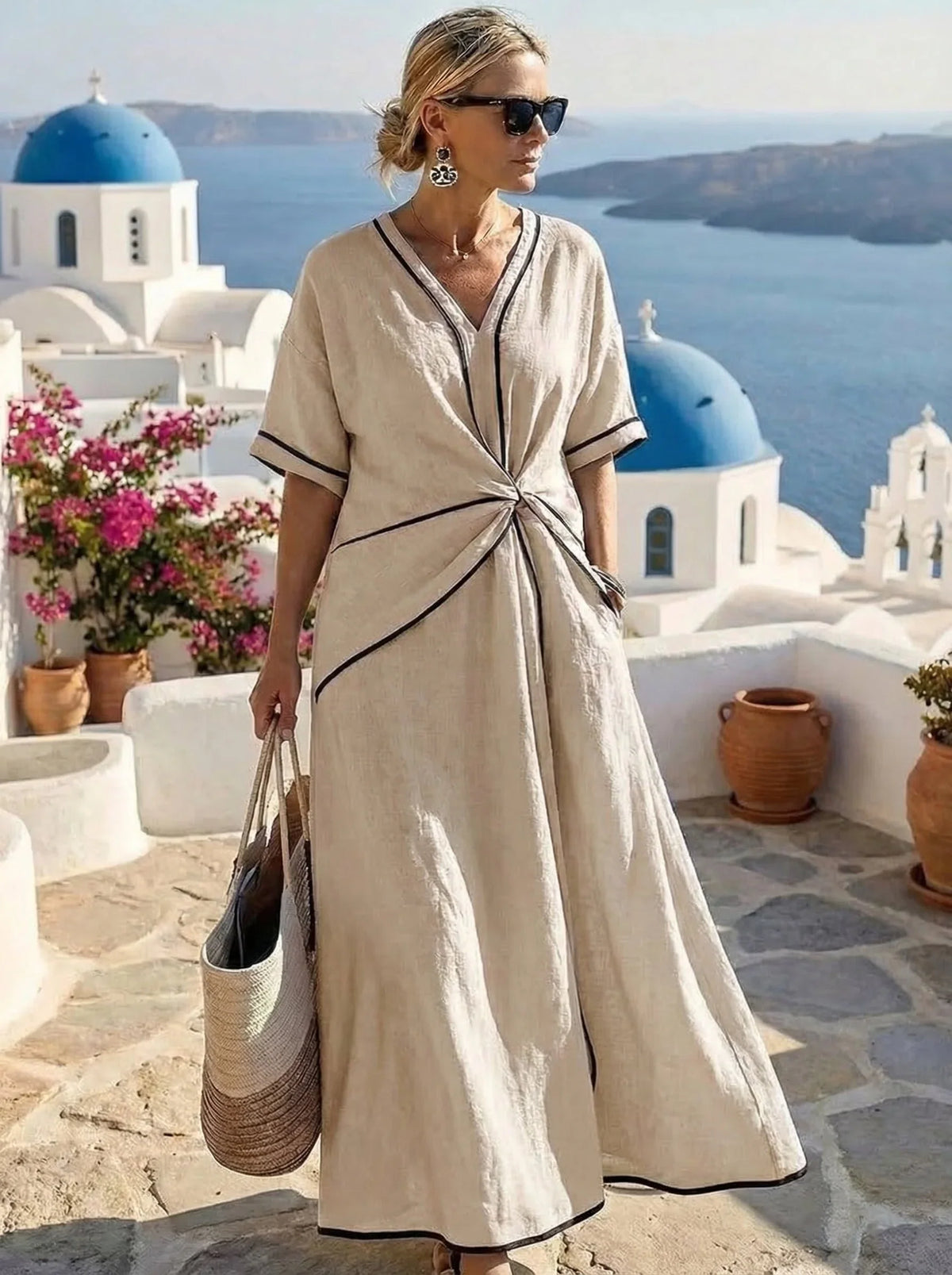 Santorini - Vestido de verano