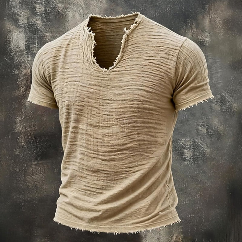 Daiku | Camisa vintage con cuello en V