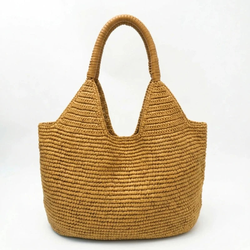 Bárbara - Bolso de Rafia Tejida
