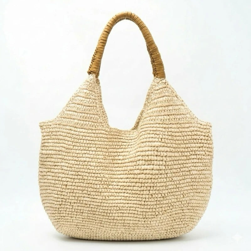 Bárbara - Bolso de Rafia Tejida