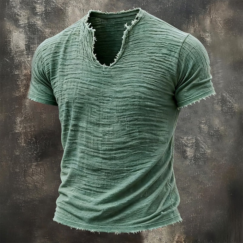 Daiku | Camisa vintage con cuello en V