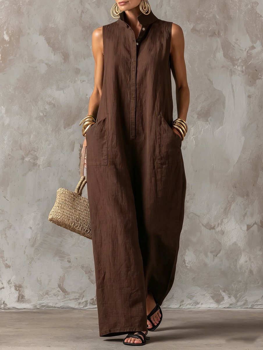 Altea - Vestido Maxi Lino