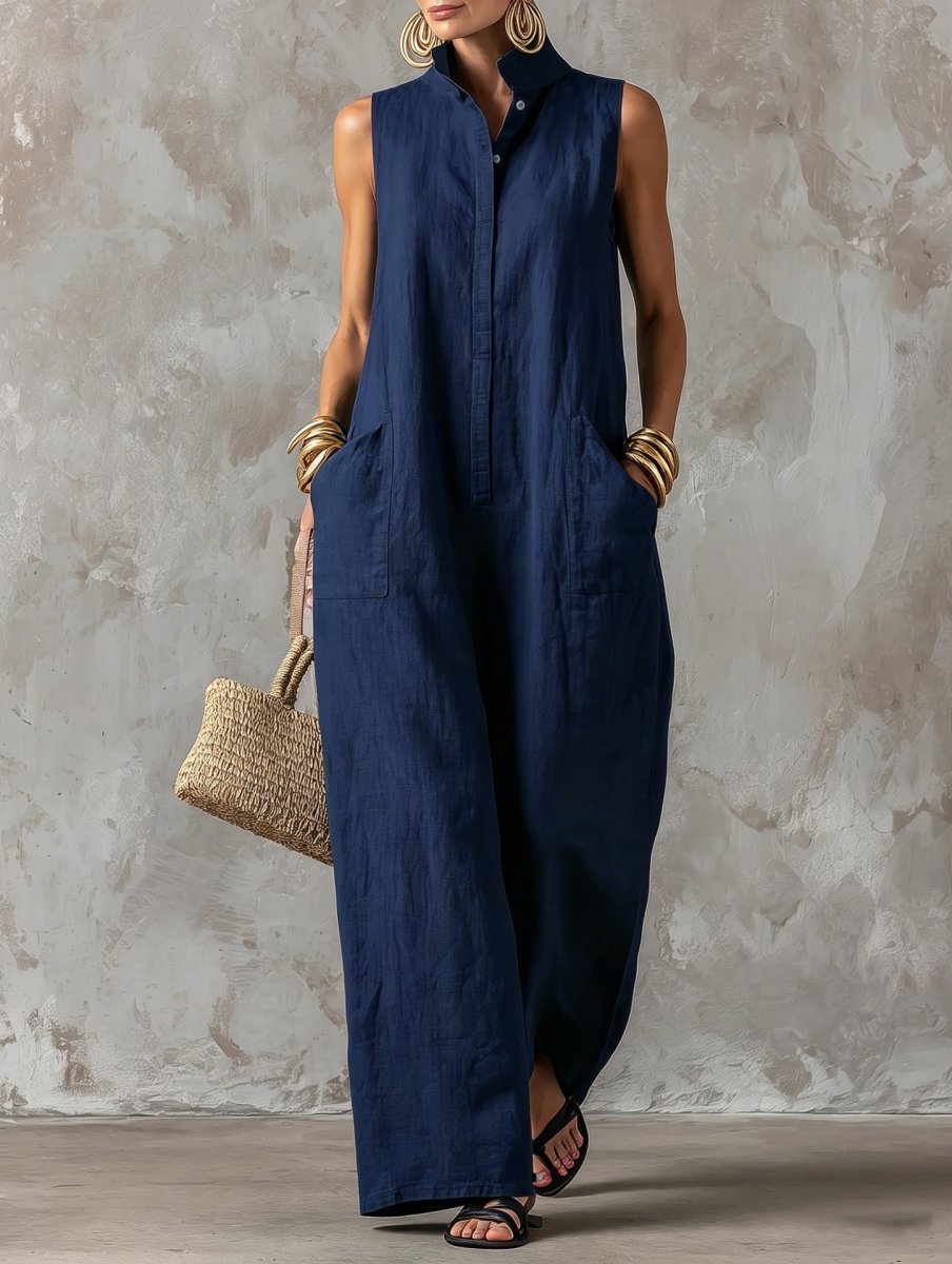 Altea - Vestido Maxi Lino